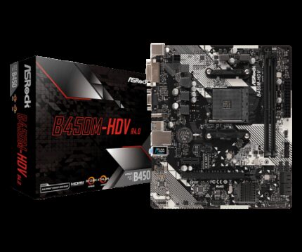 Asrock B450M-HDV R4.0 Zócalo AM4 Micro ATX AMD B450