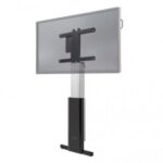 CTOUCH 10080250 soporte de pie para pantalla plana 2,18 m (86") Soporte de suelo con ruedas para pantalla plana Aluminio, Negro