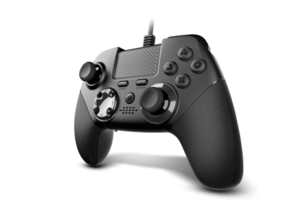 Krom Kaiser Negro USB Gamepad Analógico/Digital PC, PlayStation 4, Playstation 3