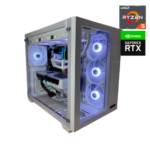 PepiPC GAMING BASIC BLANCO – AMD RYZEN 5 5500 / 32GB / 1TB / RTX 5060 8GB