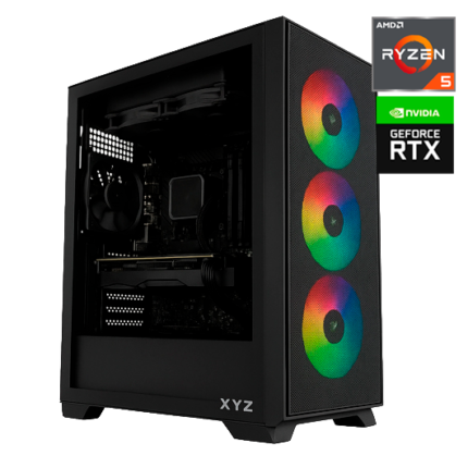 PepiPC BASIC – AMD RYZEN 5-5500 / 16GB / 500GB / RTX 3050 8GB