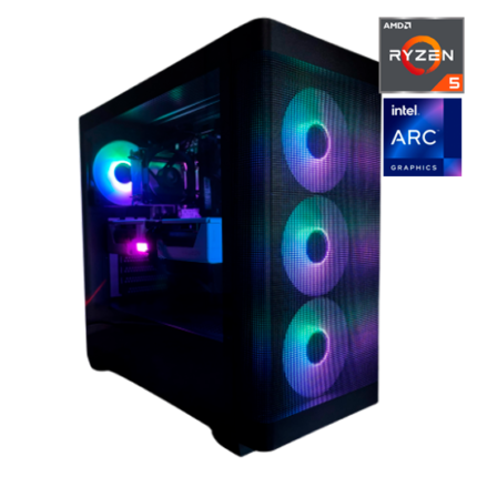 PepiPC GAMING – Ryzen 5-7500X3D / 16GB / 500GB / ARC B580 12GB