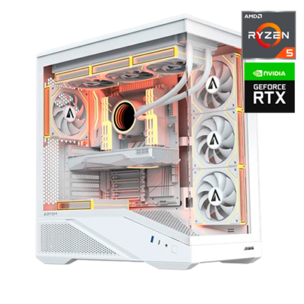 PepiPC GAMING BLANCO Ryzen 5-7500X3D / 32GB / 1TB / RTX 5070TI 16GB