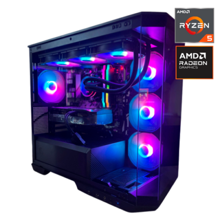 PepiPC GAMING – Ryzen 5-7500X3D / 32GB / 1TB / RX 9070XT 16GB