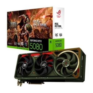 Astral 5080 OC DOOM Edition 16GB GDDR7 DLSS4 Asus ROG RTX