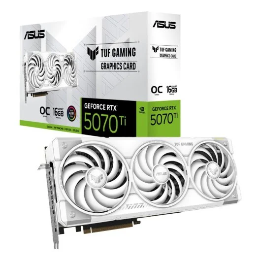 ASUS TUF RTX 5070Ti 16 GB GDDR7 WHITE