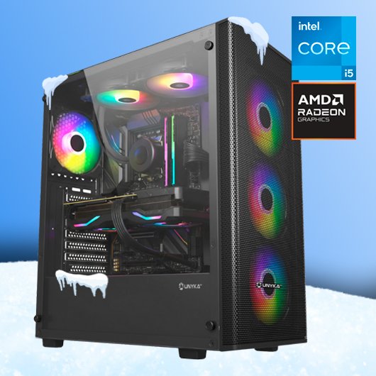 PepiPC Plata Estelar – 14400F / 32GB / 500GB / RX 9060XT 16GB