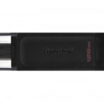 Kingston Technology DataTraveler 70 unidad flash USB 128 GB USB Tipo C 3.2 Gen 1 (3.1 Gen 1) Negro