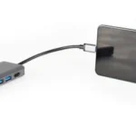 KRAMER KDOCK-2 USB-C HUB MULTIPORT ADAPTER 2 USB 3.0, 1 ETHERNET, SD 4K@30 HDMI OUTPUT (91-00015799)