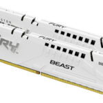 MEMORIA KINGSTON 32GB KIT2 6000MT/S DDR5 CL36   FURY BEAST WHITE EXPO - KF560C36BWE2K2-32