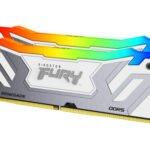MEMORIA KINGSTON 48GB 8400MT/S DDR5 CL40 CUDIMM (KIT OF 2) FURY RENEGADE RGB WHITE XMP - KF584CU40RWAK2-48