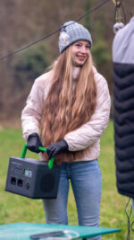 SCHNEIDER OFFGRID PORTABLE POWER STATION 330, 332WH LITHIUM-ION, 2 SCHUKO, SINEWAVE - Imagen 4