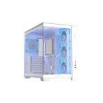 CAJA ASUS A32 PLUS TG ARGB WHITE