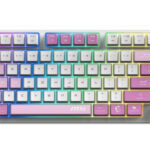 TECLADO MSI FORGE GK600 TKL W VIOLET ES