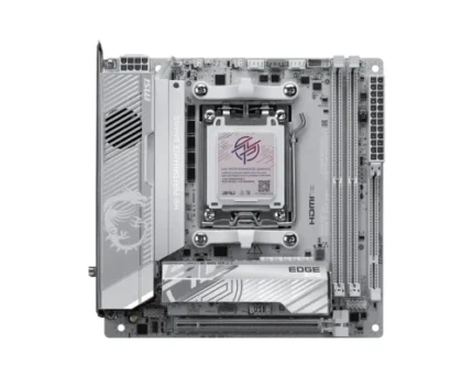 PLACA MSI MPG X870I EDGE TI EVO WIFI,AMD,AM5,X870E,2DDR5,128GB,1HDMI+2DP TYPE C,2SATA3+2M.2,5GBLAN+WIFI7+BT5.4,7USB3.2,MINI-ITX