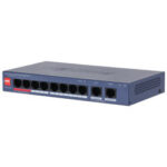 (DH-CS4010-8GT-110-V2) DAHUA SWITCH 10 PUERTOS CLOUD MANAGED GIGABIT, 8 PUERTOS POE, 110W, HI-POE, L2