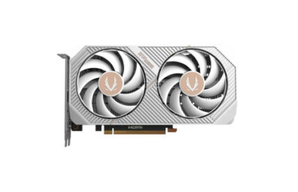 VGA ZOTAC RTX 5060 TWIN EDGE OC 8GB WHITE VERSION,NV,RTX5060,8GB,GDDR7,128BIT,1HDMI+3DP,2 VENTILADORES (ZT-B50600Q-10M)