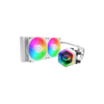 VENTILADOR CPU COOLER MASTER REFRIGERACION LIQUIDA MASTERLIQUID 240 CORE II BLANCO (MLW-D24M-A18PA-RW) - Imagen 2