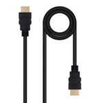 NANOCABLE CABLE HDMI V2.0 4K@60HZ 18GBPS A/M-A/M, 2M, NEGRO (10.15.3802)