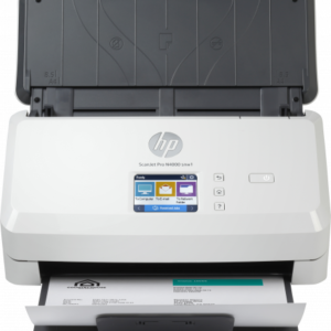 HP Scanjet Pro N4000 snw1 Escáner alimentado con hojas 600 x 600 DPI A4 Negro, Blanco