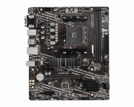 MSI A520M PRO placa base AMD A520 Zócalo AM4 micro ATX