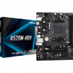 #PLACA ASROCK A520M-HDV,AMD,AM4,A520,2DDR4,MATX