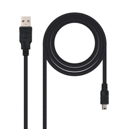 Nanocable CABLE USB 2.0, TIPO A/M-MINI USB 5PIN/M, 1.8 M