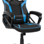 DRIFT DR50 Silla para videojuegos de PC Asiento acolchado tapizado Negro, Azul