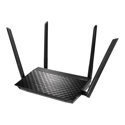 ASUS RT-AC1300G PLUS V3 router inalámbrico Gigabit Ethernet Doble banda (2,4 GHz / 5 GHz) 4G Negro