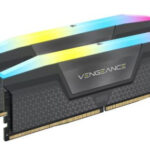 MEMORIA CORSAIR DDR5 64GB 2X32GB PC5600 VENGEANCE RGB CMH64GX5M2B5600Z40K