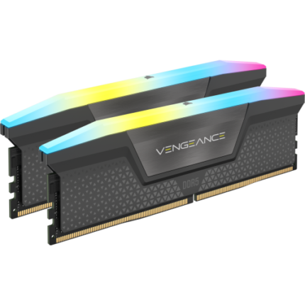 MEMORIA CORSAIR DDR5 32GB 2X16GB PC5600 VENGEANCE RGB CMH32GX5M2B5600Z36K