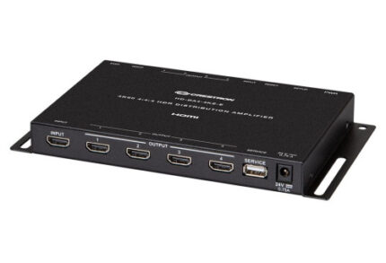 CRESTRON 1:4 HDMI  DISTRIBUTION AMPLIFIER W/4K60 4:4:4 & HDR SUPPORT (HD-DA4-4KZ-E) 6509697