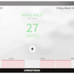 CRESTRON 5 IN. WALL MOUNT TOUCH SCREEN, BLACK SMOOTH (TSW-570-B-S) 6510812