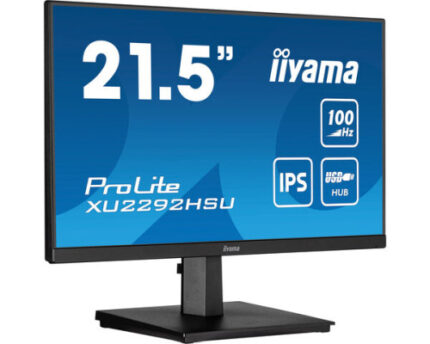 MONITOR IIYAMA 21.5"/1920 x 1080/100Hz /2.1MPX/250CD/FHD/16:9/HDMI/IPSLED/NEGRO