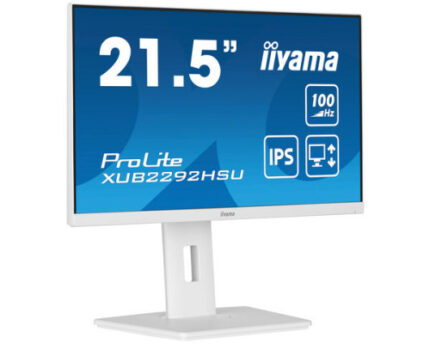MONITOR IIYAMA 21.5"/1920 x 1080/100Hz /2.1MPX/250CD/FHD/16:9/HDMI/IPSLED/BLANCO