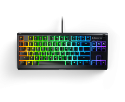 Steelseries APEX 3 TKL teclado USB QWERTY Inglés de EE. UU. Negro