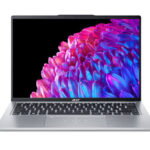 Acer Swift SFG14-73 Intel Core Ultra 7 155U Portátil 35,6 cm (14") 2.8K 16 GB LPDDR5x-SDRAM 512 GB SSD Wi-Fi 6 (802.11ax) Windows 11 Home Plata