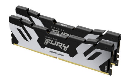 MEMORIA KINGSTON 48GB 8400MT/S DDR5 CL40 CUDIMM (KIT OF 2) FURY RENEGADE SILVER XMP - KF584CU40RSK2-48