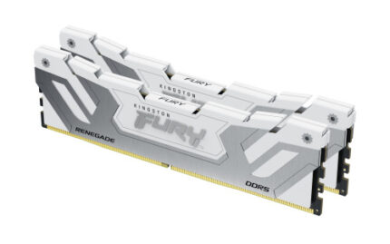 MEMORIA KINGSTON 48GB 8400MT/S DDR5 CL40 CUDIMM (KIT OF 2) FURY RENEGADE WHITE XMP - KF584CU40RWK2-48