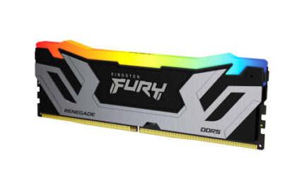 MEMORIA KINGSTON 24GB 8400MT/S DDR5 CL40 CUDIMM FURY RENEGADE RGB SILVER XMP - KF584CU40RSA-24