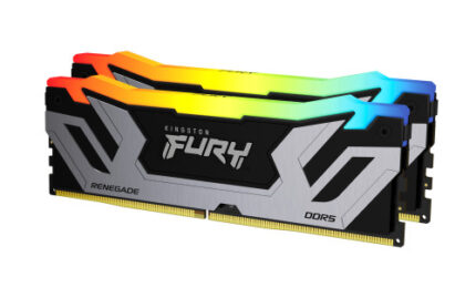 MEMORIA KINGSTON 48GB 8400MT/S DDR5 CL40 CUDIMM (KIT OF 2) FURY RENEGADE RGB SILVER XMP - KF584CU40RSAK2-48