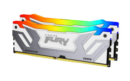 MEMORIA KINGSTON 48GB 8400MT/S DDR5 CL40 CUDIMM (KIT OF 2) FURY RENEGADE RGB WHITE XMP - KF584CU40RWAK2-48