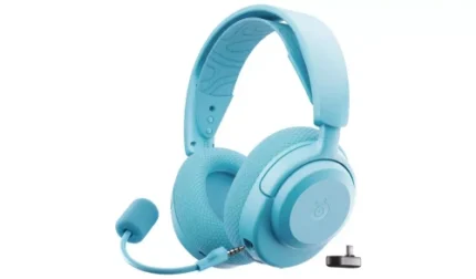 Steelseries Arctis Nova 3P Auriculares Inalámbrico Diadema Música/uso diario Bluetooth Color aguamarina