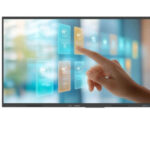 (NEW) PHILIPS EDUCATION 75" E-LINE, UHD, ANDROID 14, IR 40 TOUCH, USB-C, NFC, HDMI OUT, WIRESS SCREEN SHARING, WAVE (75BDL4252E/00)