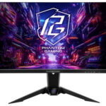 MONITOR ASROCK PG27FFX2A,27",FHD (1920X1080),520HZ,1000:1,1MS,2HDMI+1DP,WIFI+3USB3.2,WIFI,ALTAVOCES,PLANO,NEGRO