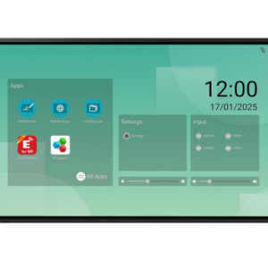SHARP PN-LM551, 55" LM-SERIES INTERACTIVE DISPLAY, UHD, 500CD/M2, 18/7 PROOF, INFRARED TOUCH, 20 TOUCH POINTS, ANDROID SOC, USB-C, HDMI-OUT COMES WITH YODECK DIGITAL SIGNAGE CMS 1 YEAR LICENCE.(60006362)