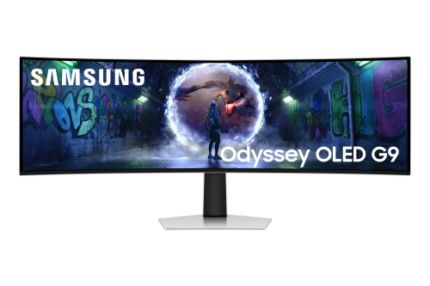 Samsung G93SD pantalla para PC 124,5 cm (49") 5120 x 1440 Pixeles Dual QHD OLED Plata