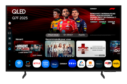 SAMSUNG TV 75" Q7FA QLED 4K SMART TV (2025) 3X HDMI, HDMI EARC AI PROCESSOR, 4K UPSCALING, HDR SMART TV, 100% COLOR VOLUME