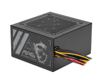 FUENTE ALIMENTACION MSI MAG 500N-H (BULK),PSU,500W,120MM,PCI-E (6+2 PIN),SATA (15 PIN) X 3,ACTIVE PFC
