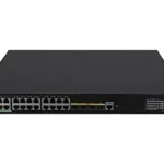 H3C S5590-24UXM4YC-EI L3 ETHERNET SWITCH WITH 16*10/100/1000BASE-T PORTS(POE++), 8*1G/2.5G/5G/10G BASE-T PORTS(POE++), 4*10G/25GBASE-X SFP28 PORTS, AND 1 SLOT, WITHOUT POWER SUPPLIES